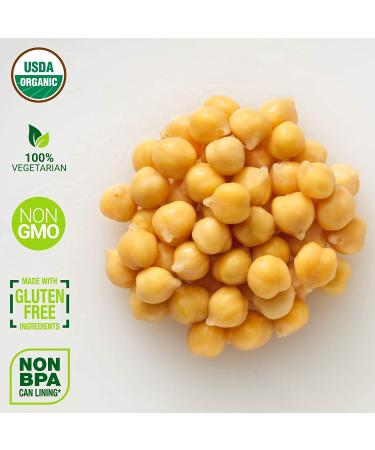 S&W Organic Garbanzo Beans - Chickpeas - 15.5 oz Can (Pack of 8) - Buy Now! - Buy Online on SooperMarket.com