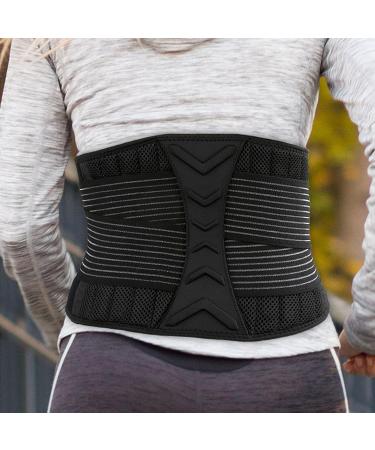 Oueyfer Back Support Belt for Men & Women | Pain Relief for Lower Back & Herniated Disc - International Shipping Available - Buy Online on SooperMarket.com