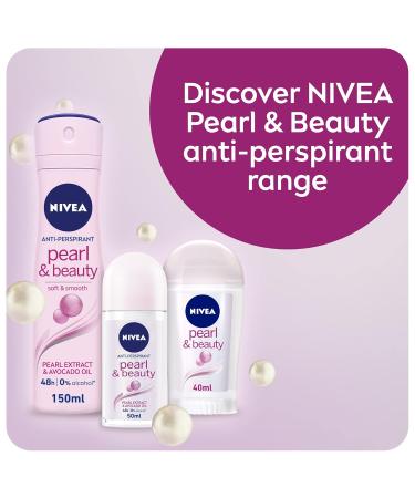 Nivea Pearl Beauty Spray Female Deodorant 150 ml - Buy Online on SooperMarket.com