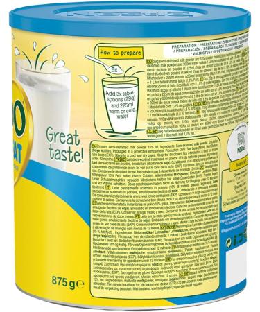 Nestl NIDO Low Fat Milk Powder (Pack of 2 Each 875g) - Buy Online on SooperMarket.com