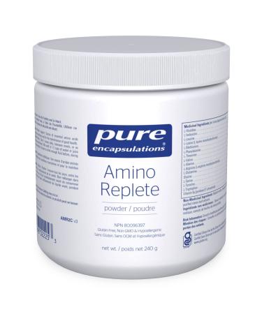 Pure Encapsulations Amino Replete | Hypoallergenic Free-form Amino Acid Powder Supplement | 240 Grams Powder