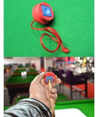 HONBAY 3pcs Rubber Pool Table Billiard Cue Chalk Holders - Mix Color with String - Buy Online on SooperMarket.com