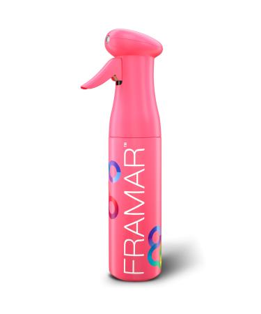 Framar continuous spray bottle-premium spray bottles for hair water spray bottle for hair hair spray bottle for curly hair hair mister spray bottle hair water spray bottle (pink) rose