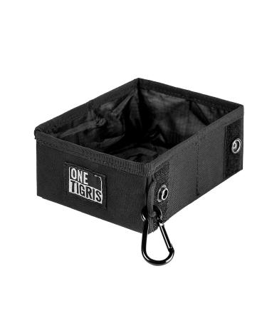 Oneigris foldbar dog bowl 0.9 pipes drinking bowl on the way feed bag for dog training and outdoor activities | reusable packaging