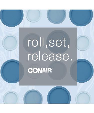 Conair Compact Multi-Size Hot Rollers in Blue - Create Amazing Curls with Ease - Buy Online on SooperMarket.com