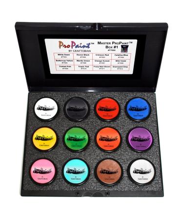 Graftobian ProPaint - 12 Color Master Kit #1