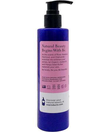 EO Products Body Lotion - Rose & Chamomile 8 fl oz | Nourishing Skin Moisturizer - Buy Online on SooperMarket.com