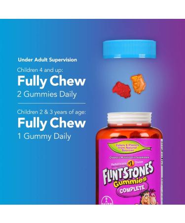 Buy Flintstones Children's Complete Multivitamin Gummies - 70 Count | Top-Rated International Shipping - Buy Online on SooperMarket.com
