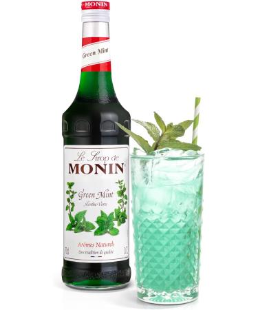 MONIN Premium Green Mint Syrup 700ml for Cocktails and Mocktails - Vegan-Friendly & Allergen-Free - Buy Online on SooperMarket.com