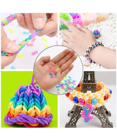 3200 S Clips Loom Bands Connectors & Hooks Refill Kit - Colorful DIY Bracelet Making Supplies - Buy Online on SooperMarket.com