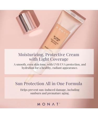 Monat BB Cream SPF 40 - Nude | Lightweight Tinted Moisturizer Fragrance-Free 35ml | International Shipping - Buy Online on SooperMarket.com