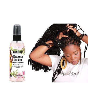 Lockology Rosewater Hair Mist for Locs & Sisterlocks - Moisturizing Spray with Pure Rose Water - Buy Online on SooperMarket.com