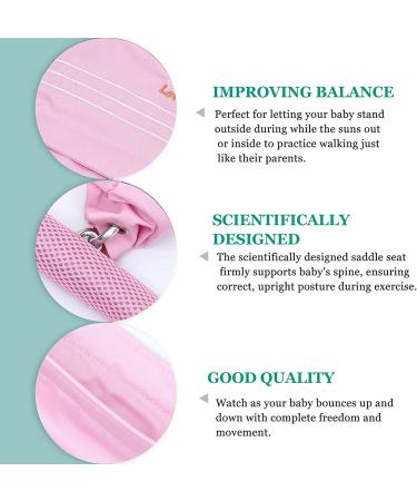 Kisangel Pink Baby Jumper Exerciser - Infants & Toddlers Doorway Swing - Buy Online on SooperMarket.com
