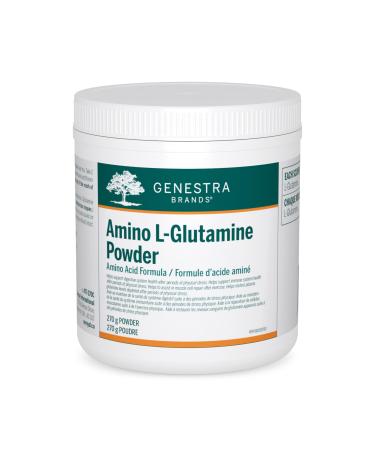 Genestra Brands - Amino L-Glutamine Powder - Amino Acid Supplement for GI and Immune Health - 270 Grams Powder