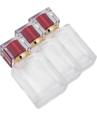 Verdant Touch Perfume Bottle Glass Perfume Bottle 50ml Refillable Atomizer Dispenser Liquid Makeup Container Red - Buy Online on SooperMarket.com