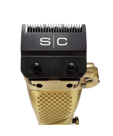 Shop StyleCraft Saber & Saber II Professional Cordless Hair Clipper - Full Metal Body High-Torque Brushless Motor - Brushed Gold - International Shipping Available - Buy Online on SooperMarket.com