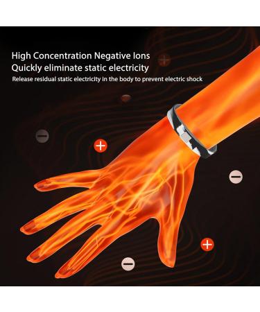 Jauarta Antistatic Sports Arm Tape - Soft Silicone Waterproof Adjustable Negative-Ion Energy Bracelet in Black & White - Buy Online on SooperMarket.com