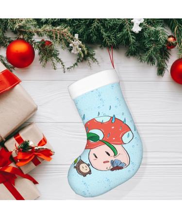 YYHHAOFA Sunflower Seeds and Mushroom Prints Christmas Decorative Stockings : Soft Light and Tactile Suitable for Christmas Holiday Party - Buy Online on SooperMarket.com