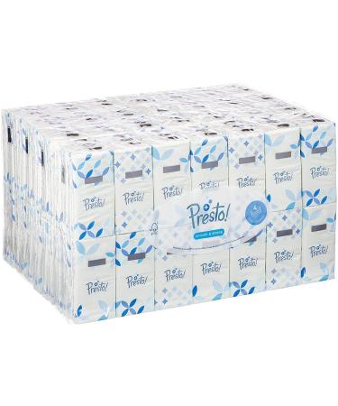 Amazon brand: Presto!4-layer paper handkerchiefs 1680 pieces 10 packs with 168 10 pieces (168 pack) 4-layer handkerchief package