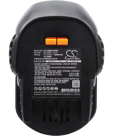 3000mAh Replacement Battery for AEG Tools | Compatible with AEG 0700956430 BDSE 14 T BS 14 X & More - Fast Worldwide Shipping - Buy Online on SooperMarket.com