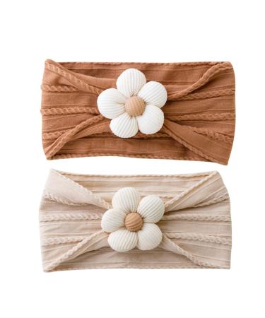RTRTGS 2 pieces of front belts baby girls baby headband baby hair band hair bands baby headband baby elastic grinding turban hair band turban for babies photo accessories arches children hair jewelry