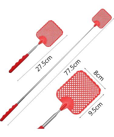 Heatigo 3 Colored Fly Clapping - Retractable Pest Control Tool for Effective Insect Management - Buy Online on SooperMarket.com