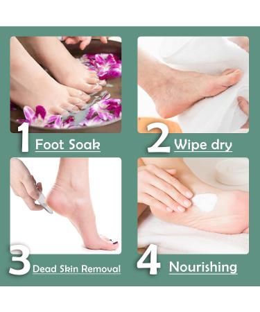 RedFlow Glass Foot File Nano Scrubber Callus Remover - Dead Skin Removal Pedicure Tool for Cracked, Wet & Dry Feet - 1 Pack - Buy Online on SooperMarket.com