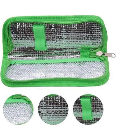 Portable Insulin Cooler Bag for Diabetes - Reusable Lightweight Cooling Bag (Green) - Buy Online on SooperMarket.com