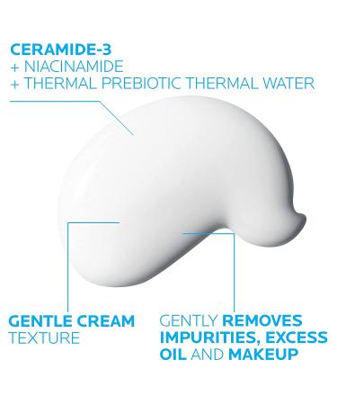 La Roche-Posay Toleriane Hydrating Gentle Face Cleanser - 13.52 Fl Oz - Fragrance Free - Buy Online on SooperMarket.com