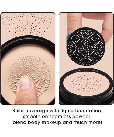Natural Mushroom Head Air Cushion BB Cream Foundation for Flawless Moisturized Skin - Buy Online on SooperMarket.com