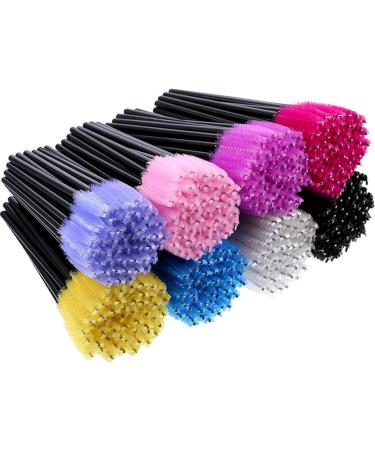 PAPABA 50Pcs Disposable Mascara Wands Applicator Eyelash Brushes Eyelash Extensions Plastic Eye Makeup Brushes Kits 06 - Buy Online on SooperMarket.com