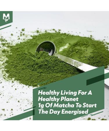 Matchaeco 50g Japanese Turmeric Matcha Green Tea Powder | Stone Ground Ceremonial Grade From Japan | Vegan Baking & Matcha Latte | Pesticide-Free | Eco-Friendly Packaging - Buy Online on SooperMarket.com