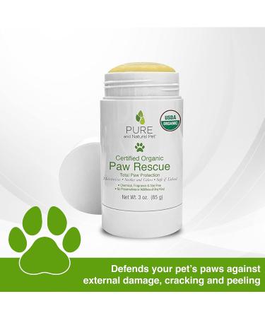 USDA Certified Organic Paw Rescue/Balm - Natural Solution for Pet Paw Care - Buy Online on SooperMarket.com