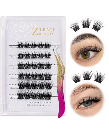 Shop Individual False Eyelashes - Self-Adhesive Cluster Glue-Free Natural-Looking - MF10-1 | International Shipping Available - Buy Online on SooperMarket.com