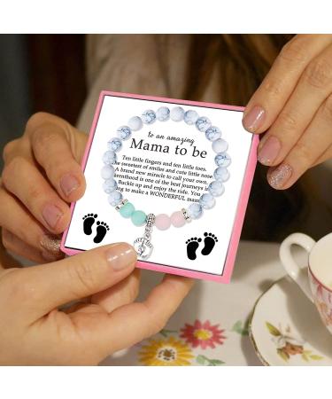 Mom to Be Gift Bracelet - Pregnancy Gifts for New Moms, Expecting Wife & First Time Mothers - Buy Online on SooperMarket.com
