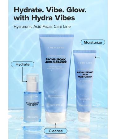 I DEW CARE Hydra Vibes Cleanser | Hyaluronic Acid Foam Vegan & Cruelty-Free Korean Skincare for Glass Skin - 150ml - Buy Online on SooperMarket.com