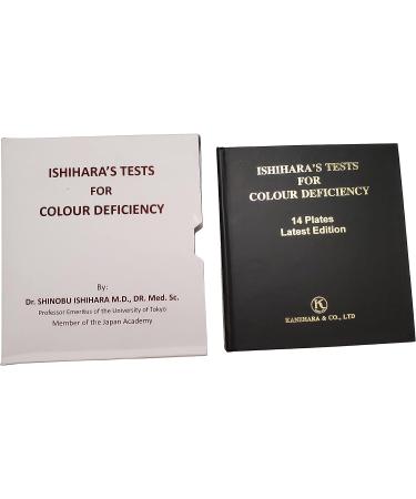 Ishihara Test Chart Books  for Color Deficiency - Buy Online on SooperMarket.com