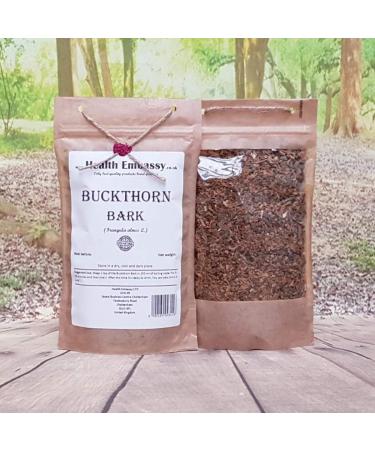 Buckthorn Bark (Frangula alnus) 50g - Health Embassy | Premium Quality - Buy Online on SooperMarket.com