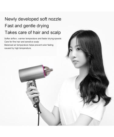 Fast Drying Blow Dryer Grey 1200W Hair Dryer for Home - Buy Online on SooperMarket.com