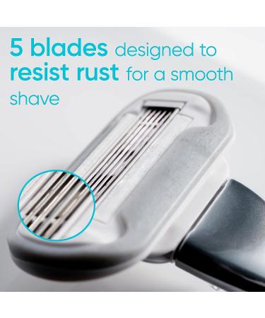 Gillette Venus Extra Smooth Charcoal Women's Razor Handle with 4 Blade Refills - Buy Online on SooperMarket.com
