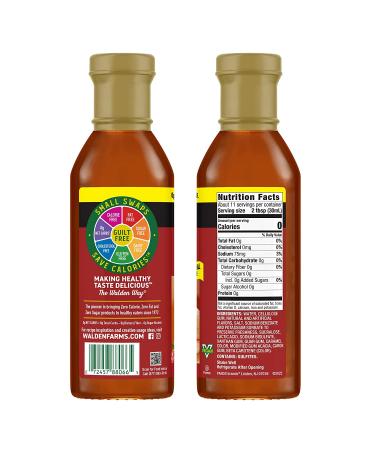 Walden Farms Pancake Syrup - 12 Fl Oz (2-Pack) | Sugar-Free & Low-Calorie - Buy Online on SooperMarket.com
