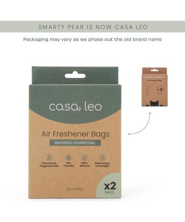 Leo's Loo Too Charcoal Replacement Bags | Bamboo Charcoal Odor Eliminators | Casa Leo - International Shipping Available - Buy Online on SooperMarket.com