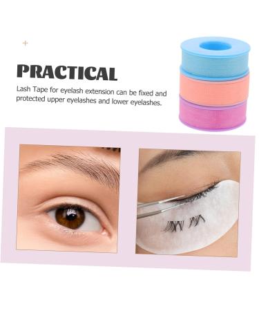 Mikinona Eyelash Tape - 3 Rolls Non-Woven Fabric Lash Tape for Eyelash Extensions & Makeup - Buy Online on SooperMarket.com