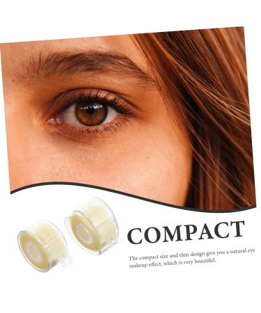BELLIFFY 4 Rolls Double Eyelid Stickers Natural Ultra Invisible Instant Eyelid Lifter Strip Double Eyelid Strip Female Eyelid Tape Eye Shaping Makeup Supplies Round Stickers Eye Sticker Pvc - Buy Online on SooperMarket.com