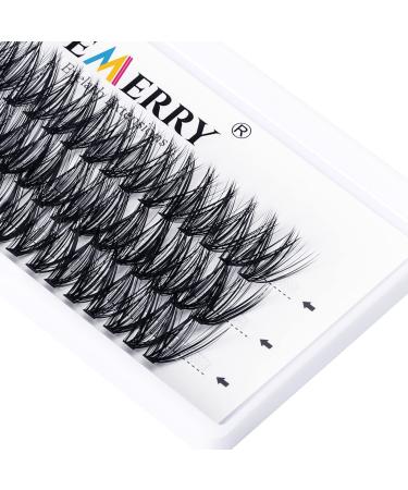 lash clusters extensions 40 Roots individual lash clusters 0.07 D Curl 16mm Thickness diy eyelash extensions Natural Look Reusable Faux Mink lash clusters(40D-0.07-D-16mm) 16mm 40D-0.07-D