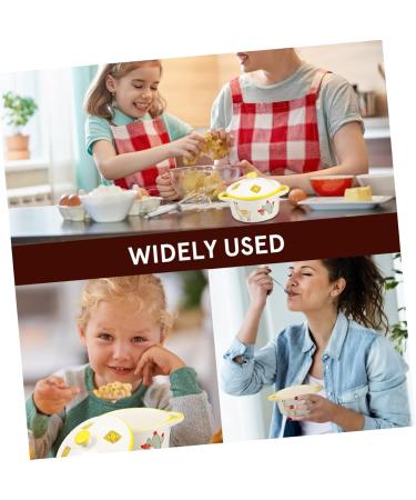 Alipis 1pc Ceramic Steamed Egg Bowl Food Serving Bowl Noodle Ceramic Baking Bowl Kitchen Bowl Child Dessert 13.8x10.3cm Assorted Color-1 - Buy Online on SooperMarket.com