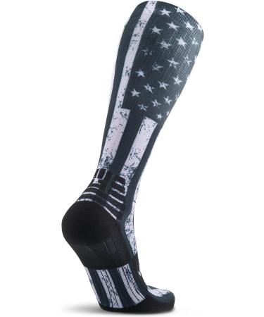 MudGear Premium Compression Socks - Special Edition for Run, Hike, Trail, Recovery - Medium Blue Line - Buy Online on SooperMarket.com