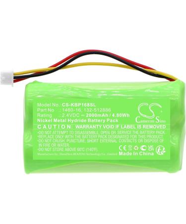 Buy 2.4V High-Performance Replacement Battery for Kaba Programmer 1460 | 2000mAh 1460-16 132-512886 - International Shipping Available - Buy Online on SooperMarket.com