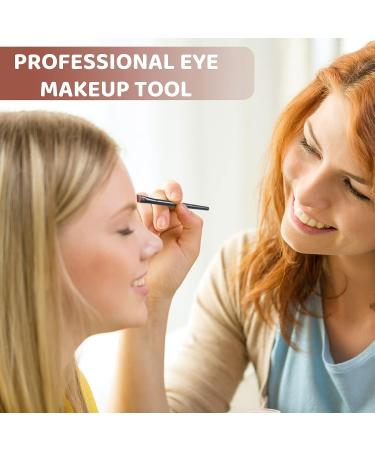 200 Pcs Disposable Angled Eyebrow & Eye Liner Brushes - Salon Quality Makeup Tool - Buy Online on SooperMarket.com