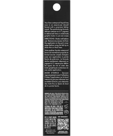 e.l.f. H2O Proof Inkwell Eyeliner Pen High-pigment Waterproof Liquid Eyeliner Delivers A Matte Finish Vegan & Cruelty-free Sugarplum 1 count (Pack of 1) Sugarplum - Buy Online on SooperMarket.com